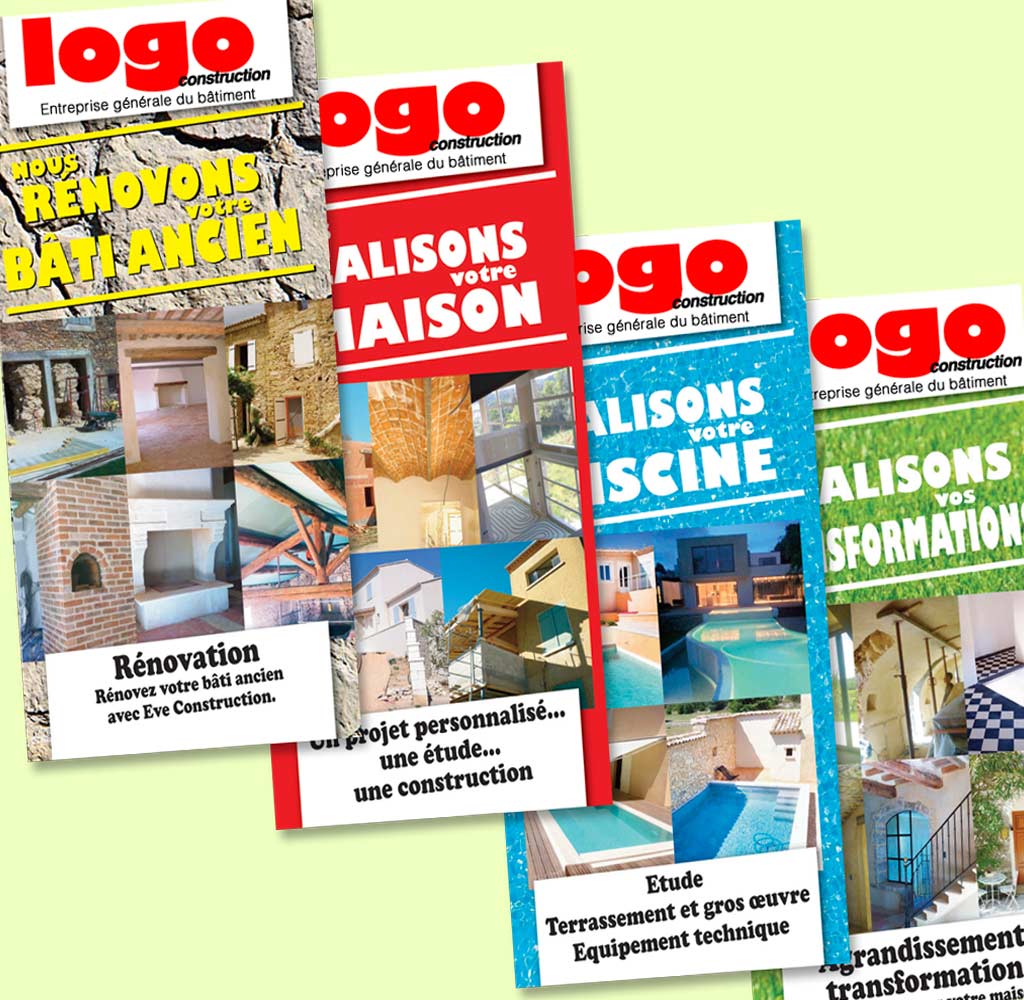 Dépliants d'entreprise